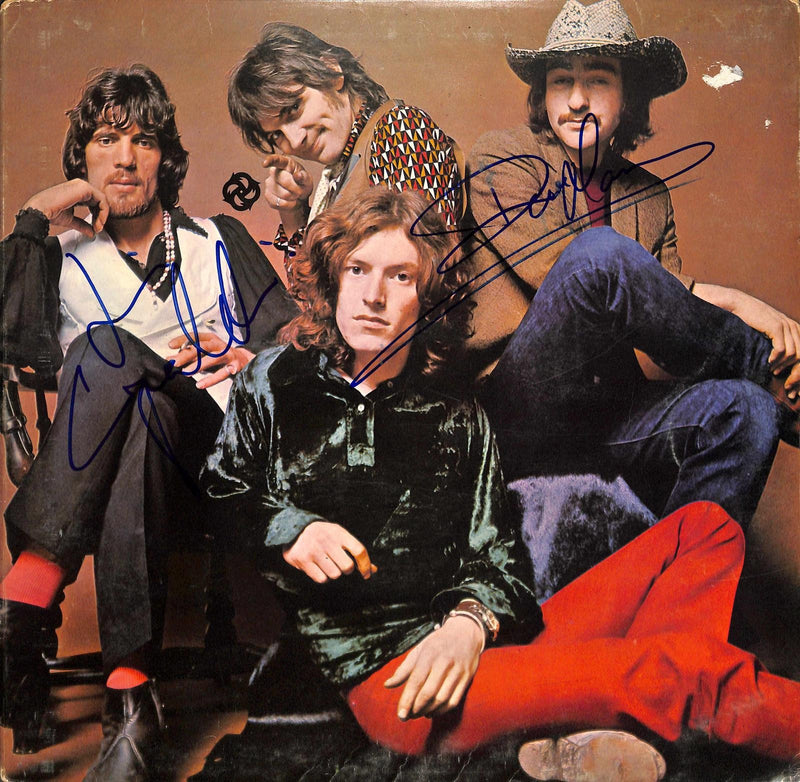 Jim Capaldi & Dave Mason Signed Traffic Album Beckett0