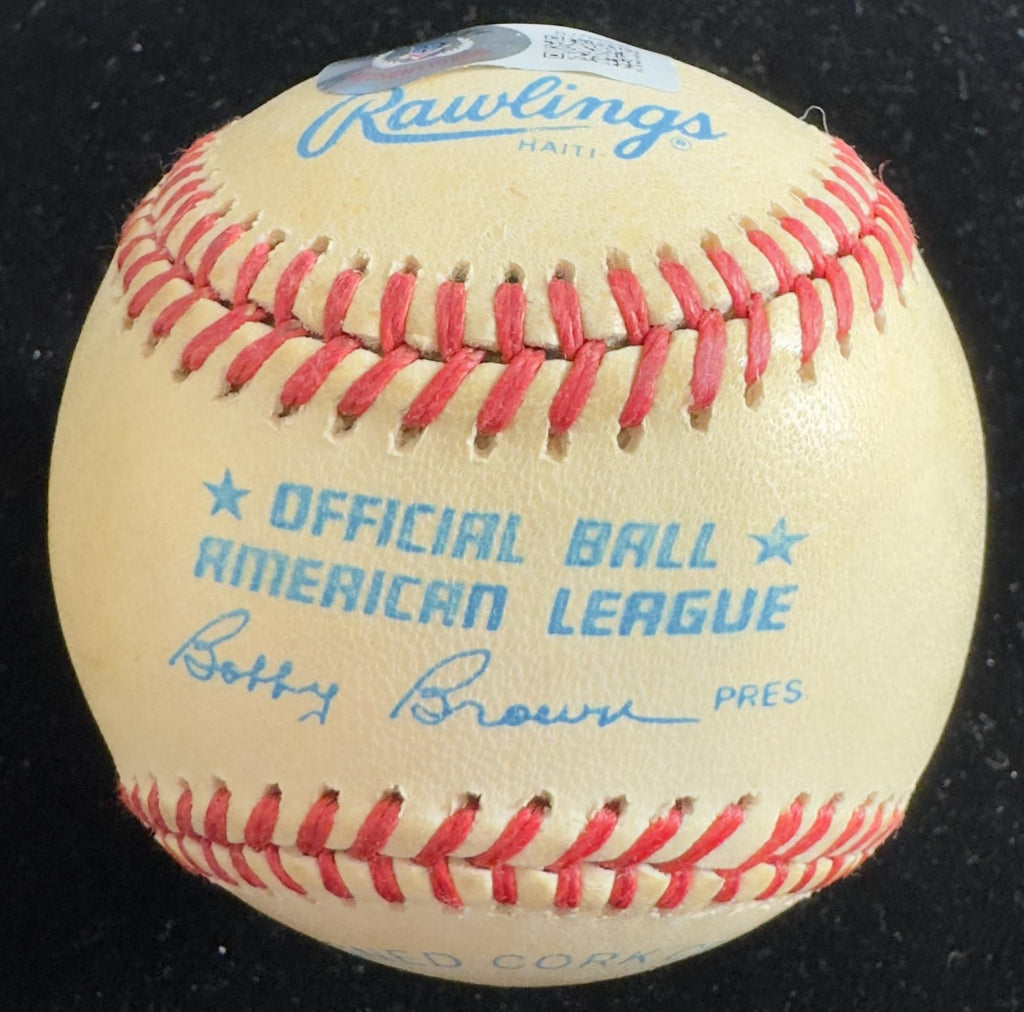 Jerry Koosman 1969 NY Mets Signed Official AL Baseball Beckett1