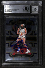 Kalani Brown Signed 2022 Select WNBA Card Beckett Auto 100