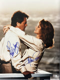 Robert Wagner & Stefanie Powers Signed Heart To Heart Photograph 16x20 Beckett0