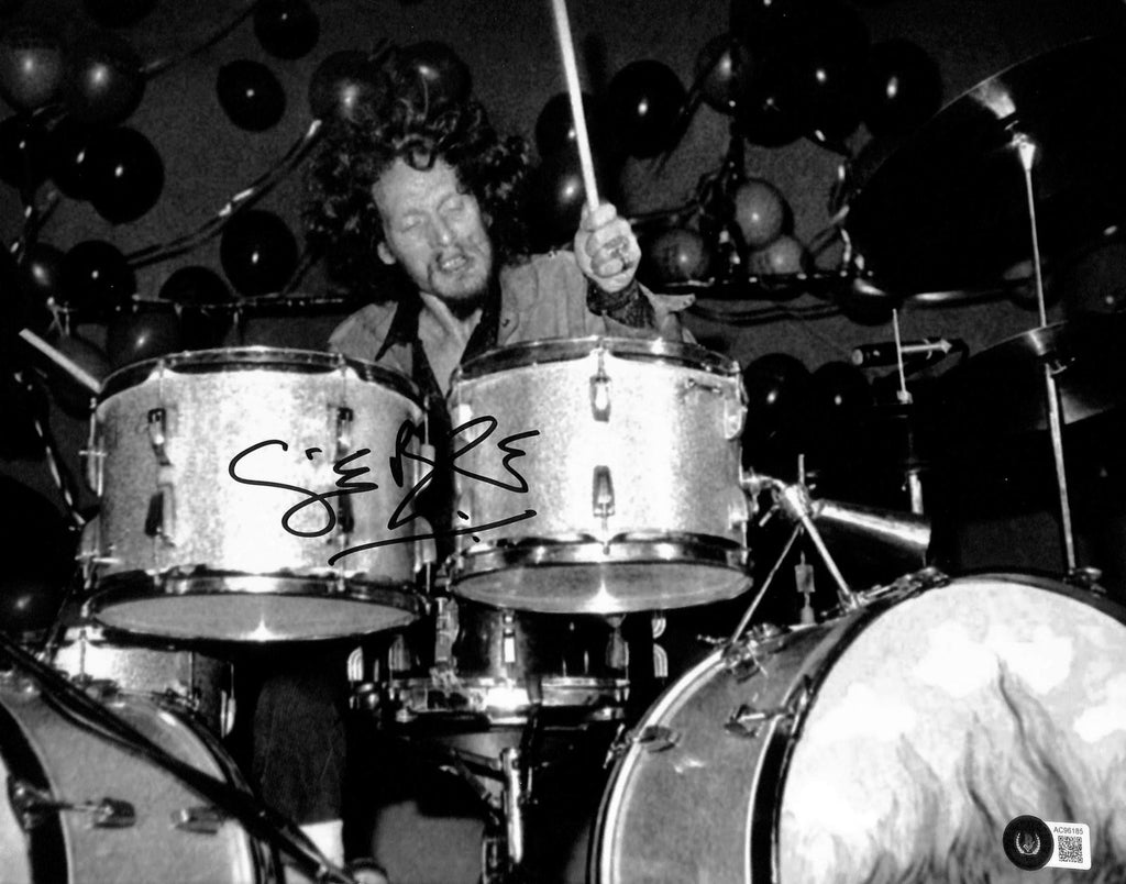 Ginger Baker Cream Signed On Stage 11x14 Photo Beckett AUTO 10 LOA0