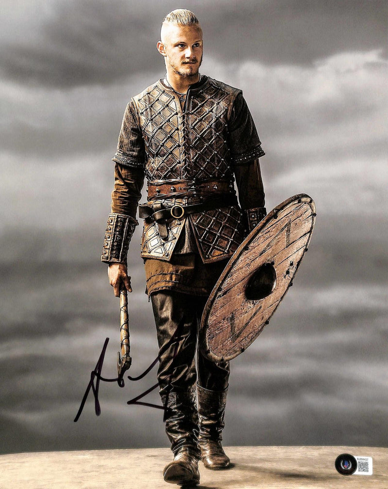 Alexander Ludwig "Bjorn" Signed Vikings 11x14 Photo Beckett Authenticated0