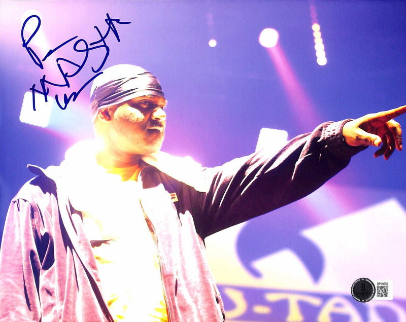 Masta Killa Signed Wu-Tang Clan Concert Photo 8x10 Beckett0