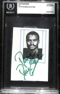 Dave Duerson Chicago Bears Signed Photo Cut Beckett (Grad Collection)0