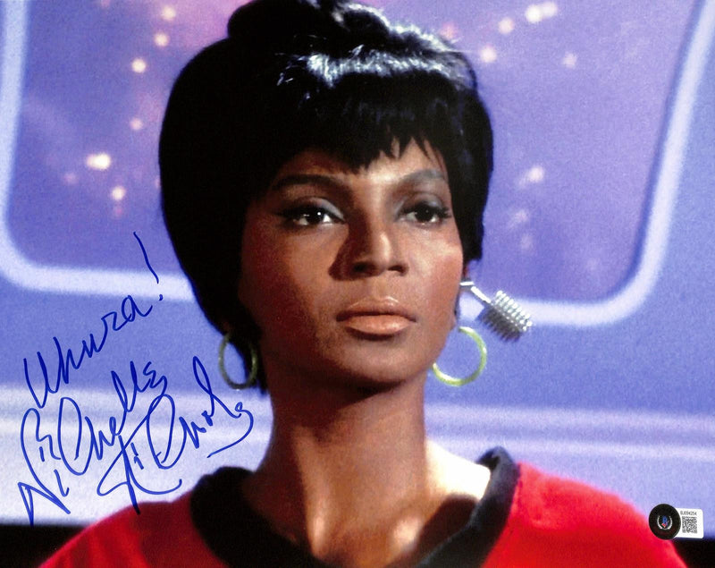 Nichelle Nichols Signed Star Trek Original TV Series Uhura 11x14 Photo Beckett0