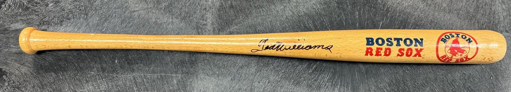 Ted Williams Signed Boston Red Sox Mini-Bat Beckett LOA2