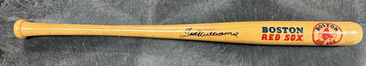 Ted Williams Signed Boston Red Sox Mini-Bat Beckett LOA2