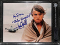 Mark Hamill Signed Star Wars 8x10 Photo Beckett Slabbed0