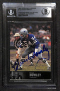 Chuck Howley Signed 1997 Upper Deck Legends Cowboys Card Beckett0