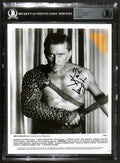 Kirk Douglas Signed Spartacus 8x10 Photo Beckett Auto 100