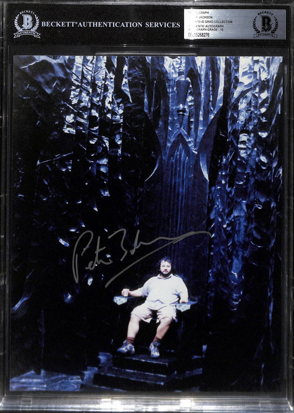 Peter Jackson LOTR Director Signed 8x10 Photo BECKETT AUTO 100