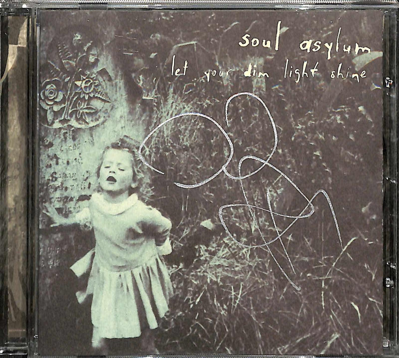 Dave Pirner Signed Soul Asylum CD Cover Let Your Dim Light Shine BAS0