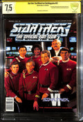 DeForest Kelley Bones Signed Star Trek Fan Club Magazine #83 CBCS 7.5 BAS0