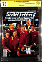 DeForest Kelley Bones Signed Star Trek Fan Club Magazine #83 CBCS 7.5 BAS0