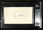 Tony Randall The Odd Couple Signed Index Card Beckett Autograph0