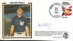 Don Mattingly Vintage Signed 1984 First Day Cover Beckett0
