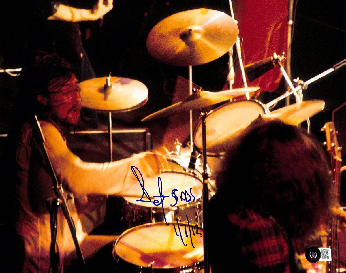 Bill Ward Black Sabbath OG Drummer Signed Photograph 11x14 Beckett Authenticated0