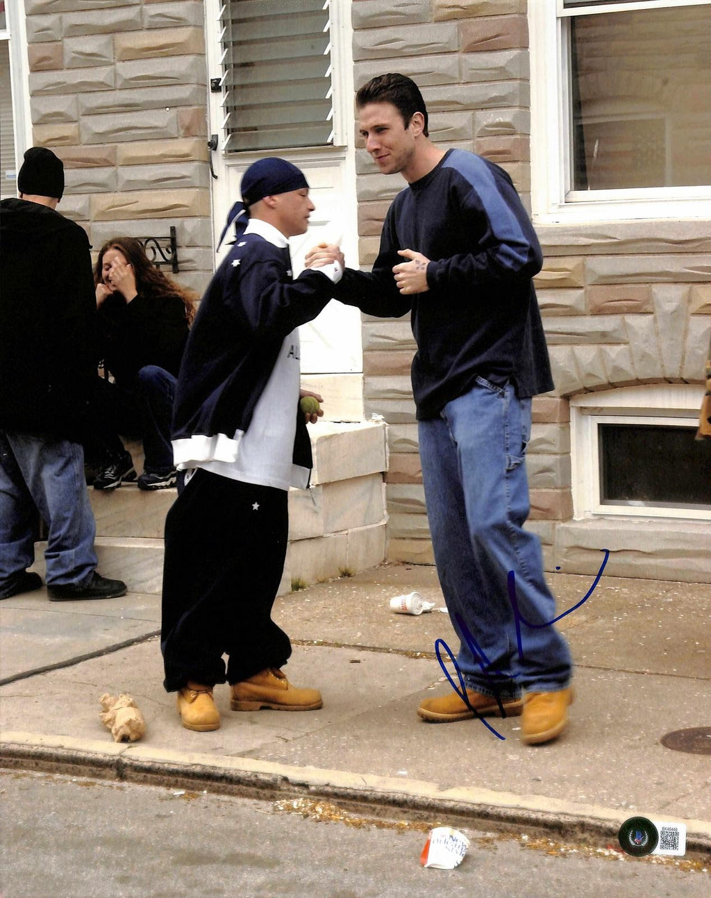 Pablo Schreiber Signed the Wire 11x14 Photo Beckett Authenticated0