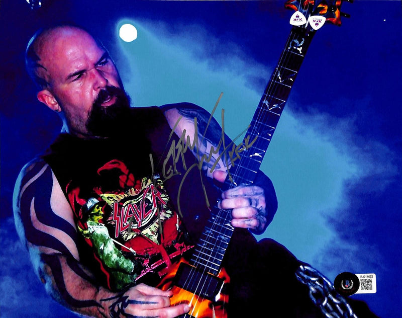 Kerry King Signed Slayer Concert Photo 8x10 Beckett Authenticated0