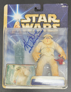 Howie Weed Signed Star Wars ESB Wampa Action Figure Beckett0