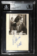 Patricia Neal Actress Signed 3x5 Index Card Beckett Slabbed Autograph0