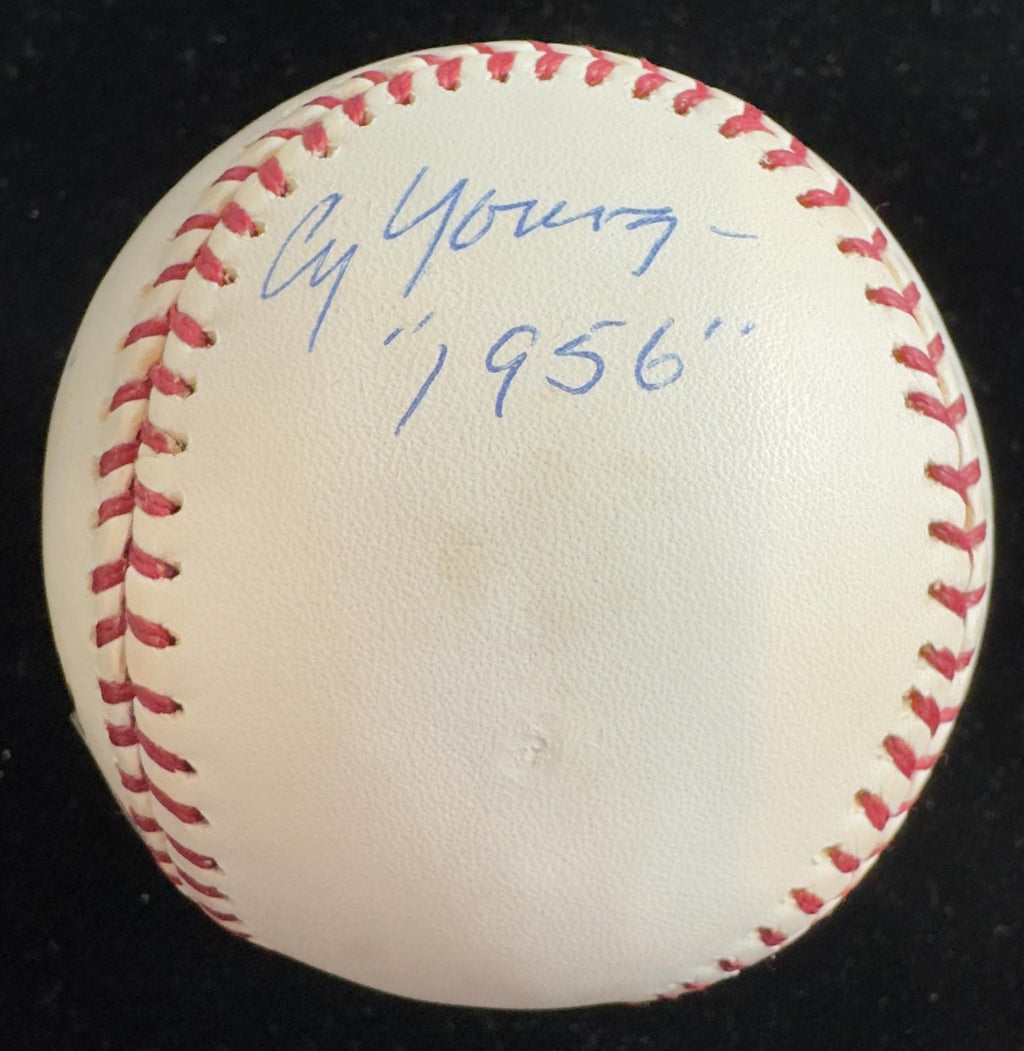 Don Newcombe Signed ONL Baseball w/ Multiple Career Inscriptions Beckett1