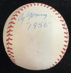 Don Newcombe Signed ONL Baseball w/ Multiple Career Inscriptions Beckett1