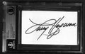 Larry Hagman J.R. Ewing Dallas Signed Index Card Beckett Autograph0