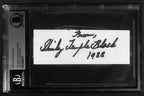 Shirley Temple Black Signed Cut Beckett Slabbed Autograph0