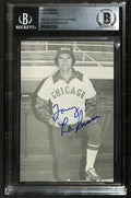 Tony LaRussa Vintage Signed Chicago White Sox Postcard Beckett Slab0