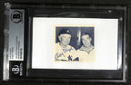 Casey Stengel Signed Yankees Manager HOF Photograph BECKETT AUTO0