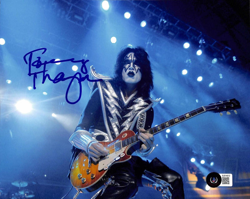 Tommy Thayer Signed KISS Live Concert Photo 8x10 Beckett Authenticated0