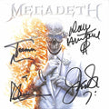 Megadeth Band Signed Self Titled CD Insert Beckett LOA Includes Full LP0
