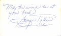 George Takei Signed and Inscribed Index Card BECKETT  Slabbed0