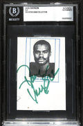 Dave Duerson Chicago Bears Legend signed cut photo Beckett0