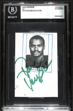 Dave Duerson Chicago Bears Legend signed cut photo Beckett0