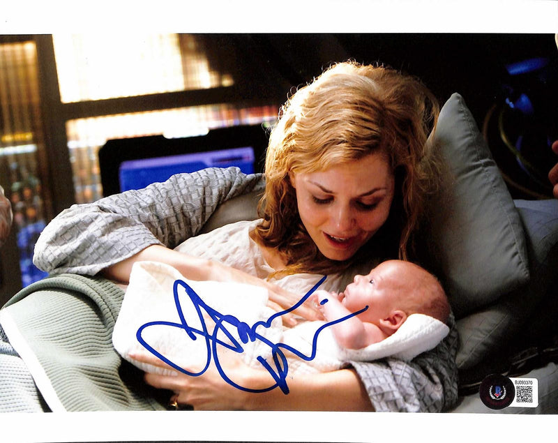Jennifer Morrison Signed Star Trek Kirk's Mom Photo 8x10 Beckett0