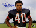 Gale Sayers Signed Chicago Bears HOF 11x14 Photo Beckett Certified0