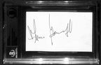 Anne Bancroft The Graduate Signed 3x5 Index Card Beckett Auto0