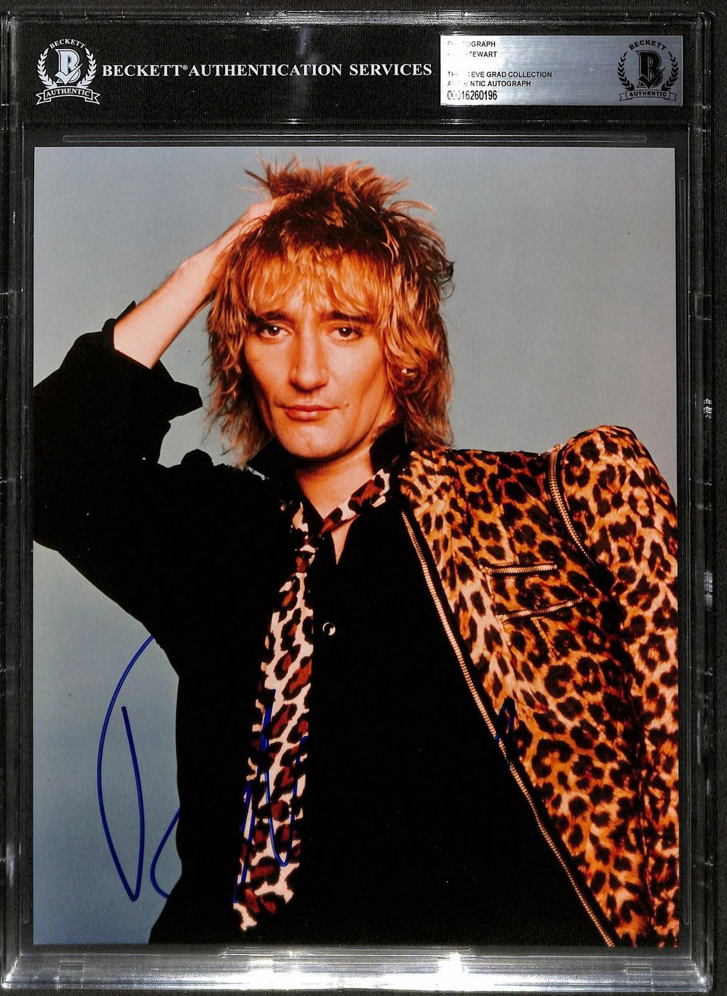 Rod Stewart Signed 8x10 Photograph BECKETT0
