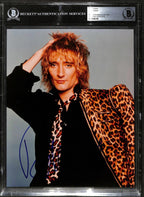 Rod Stewart Signed 8x10 Photograph BECKETT0