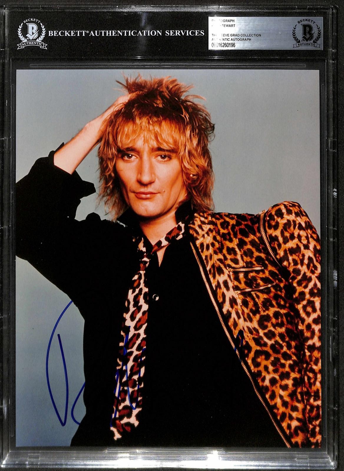 Rod Stewart Signed 8x10 Photograph BECKETT0