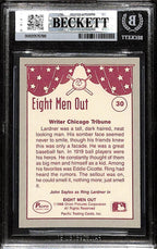 John Sayles Signed 1988 Pacific Eight Men Out #30 Card Beckett Auto 101