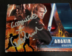 Star Wars ROTS Lightsaber Toy Signed by McDiarmid, Christensen & Frank Oz BAS3