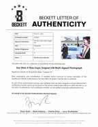 Jon Berg & Rick Baker Signed Star Wars 11x14 Photo Beckett AUTO 101