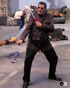 Steven Seagal Signed 11x14 Action Photo Beckett Authentication0
