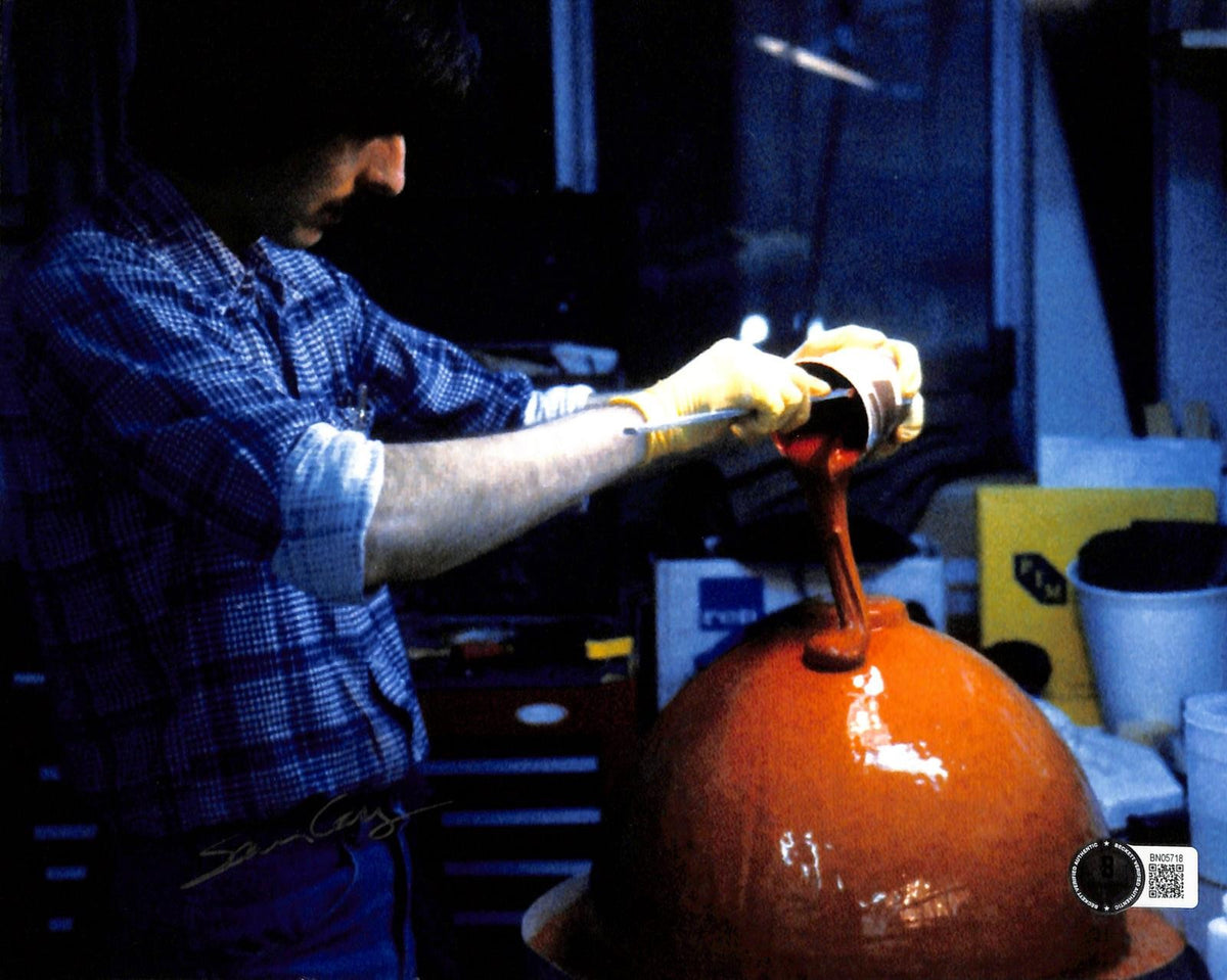 Sean Casey Signed E.T. ILM SFX Mothership 8x10 Photograph Beckett0