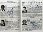 1982 Chicago Bears Signed Official Media Guide By 48! Payton Ditka BAS11