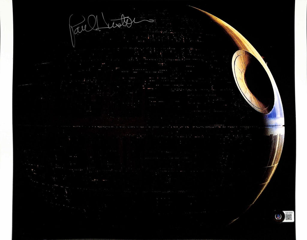Paul Huston ILM Signed Star Wars Death Star 11x14 Photo Beckett Authenticated0