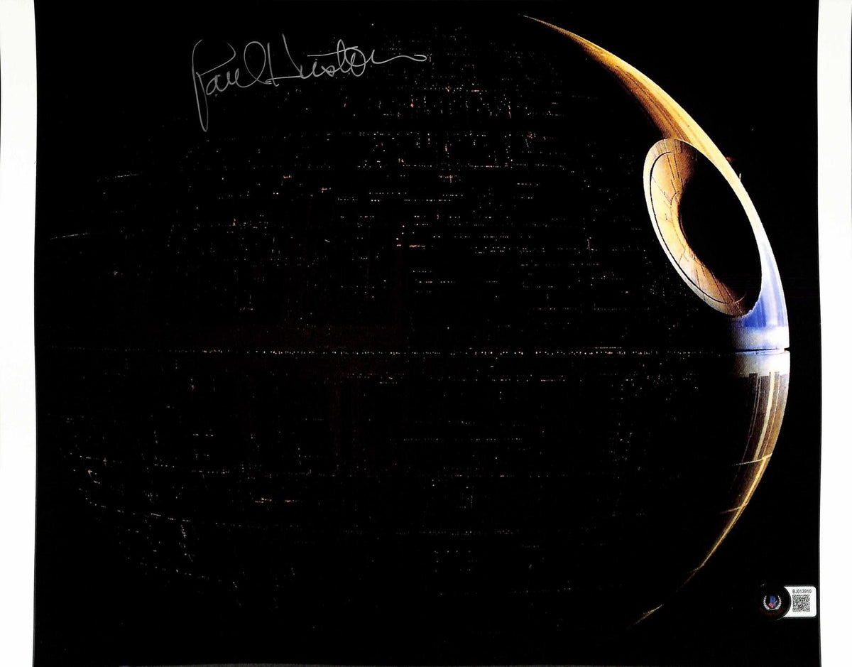 Paul Huston ILM Signed Star Wars Death Star 11x14 Photo Beckett Authenticated0